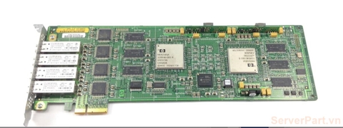 10444 Cạc HBA Card FC HP 4Gb 4 port FC SFP 543659-001 AH597BX