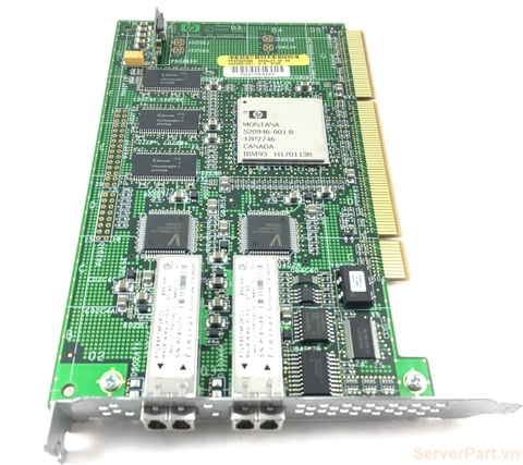 10483 Cạc HBA Card FC pci-x HP AH094AX 4Gb 2 port FC SFP AH094AX 542582-001