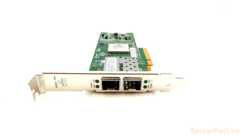 10651 Cạc mạng NIC IBM QLogic QLE8142 10GbE 2 port FC SFP pn 00Y3275 fru 00Y3274 opt 90Y4600 QLE8142