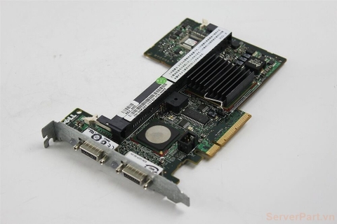 10702 Cạc Raid Card SAS Dell 5E 256mb 2 port 8470 0DM479 DM479