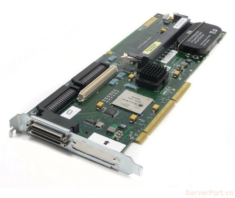 10802 Cạc Raid Card SAS pci-x HP 6400 6402 2pSCSI 2pSCSIext 309520-001