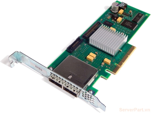 10808 Cạc HBA Card SAS pci-e IBM 2 port 8088 3G Pseries 74Y8748 46K5840 57B3