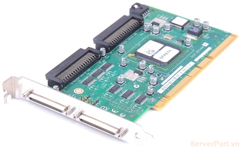 10845 Card scsi pci-x Dell Adaptec 39320A 2pSCSI 2pSCSIext 0FP874