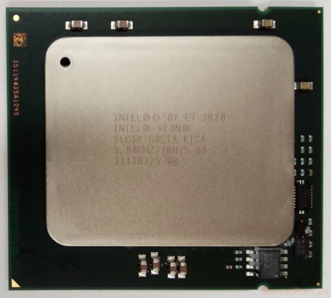10862 Bộ xử lý CPU E7-2820 (18M Cache, 2.00 GHz, 5.86 GT s) 8 cores 16 threads / socket 1567