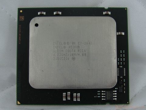 10863 Bộ xử lý CPU E7-2803 (18M Cache, 1.73 GHz, 4.80 GT s) 6 cores 12 threads / socket 1567
