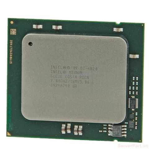 10864 Bộ xử lý CPU E7-4820 (18M Cache, 2.00 GHz, 5.86 GT s) 8 cores 16 threads / socket 1567