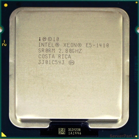 10867 Bộ xử lý CPU E5-1410 (10M Cache, 2.8 GHz, 5 GT s) 4 cores 8 threads / socket 1356