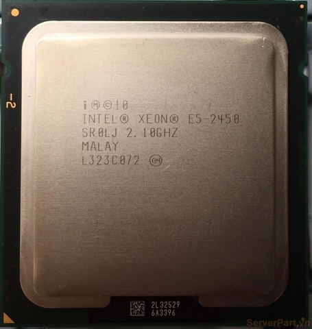 10874 Bộ xử lý CPU E5-2450 (20M Cache, 2.10 GHz, 8.00 GT s) 8 cores 16 threads / socket 1356