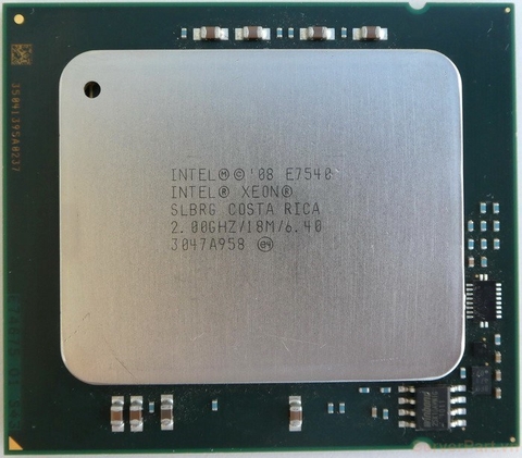 10995 Bộ xử lý CPU E7540 (18M Cache, 2.00 GHz, 6.40 GT s) 6 cores 12 threads / socket 1567