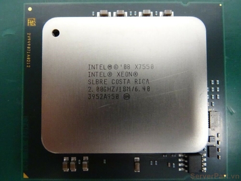 10997 Bộ xử lý CPU X7550 (18M Cache, 2.00 GHz, 6.40 GT s) 8 cores 16 threads / socket 1567