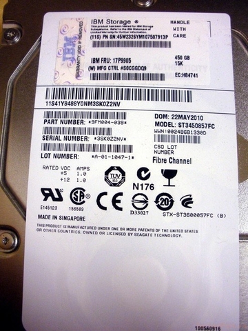 11225 Ổ cứng HDD fc IBM 450gb 15k 3.5