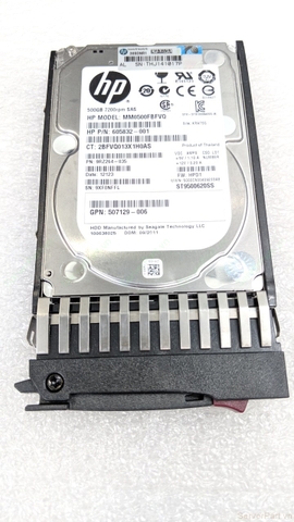 11383 Ổ cứng HDD sas HP 500gb 7.2k 2.5