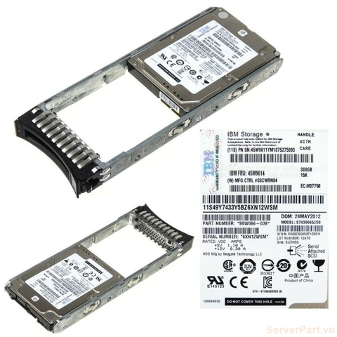 11440 Ổ cứng HDD sas IBM 300gb 15k 2.5