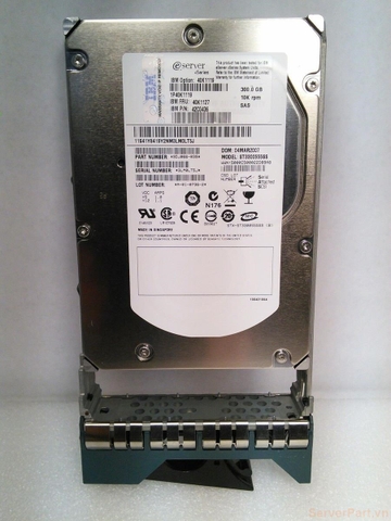 11443 Ổ cứng HDD sas IBM 300gb 10k 3.5