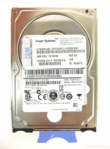 11466 Ổ cứng HDD sas IBM 600gb 10k 2.5