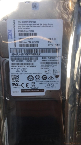 11496 Ổ cứng HDD SAS Lenovo 600Gb 15K 2.5