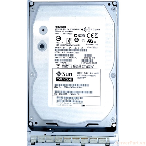 11534 Ổ cứng HDD sas SUN 600gb 15k 3.5