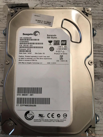 11580 Ổ cứng HDD sata HP 500gb 7.2k 3.5