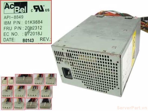 13036 Bộ nguồn PSU Non IBM Zpro 490w 20L2312 01K9884