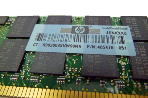 13222 Bộ nhớ Ram 2gb 2Rx4 PC2-5300P HP 405476-051 432668-001 408853-B21 MT
