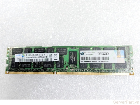 13320 Bộ nhớ Ram 8gb 2Rx4 PC3-10600R bus 1333mhz HP 500205-071 501536-001 500662-B21 Samsung