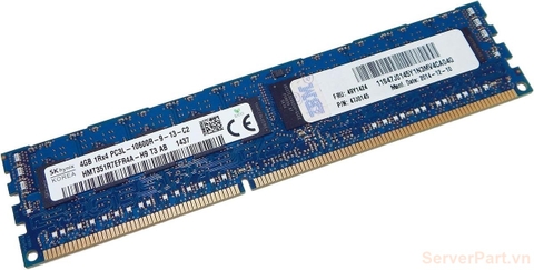 13384 Bộ nhớ Ram 4gb 1Rx4 PC3L-10600R bus 1333mhz IBM fru 49Y1424 pn 47J1045 opt 49Y1406 MT