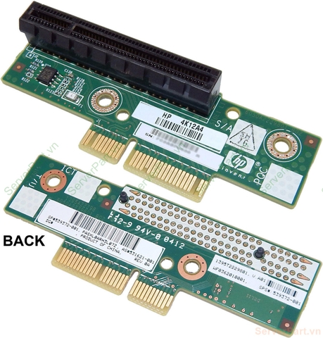 13590 Bo mạch HP DL160 G6 1 Slot Low Profile PCIe x4 Riser Board sp 539372-001 as 531621-001 636237-B21