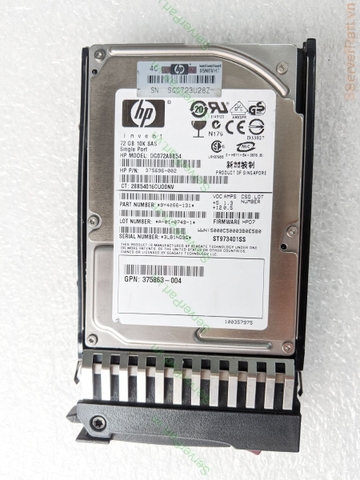 13783 Ổ cứng HDD sas HP 72gb 10k 2.5