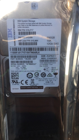 14027 Ổ cứng HDD SAS IBM 600Gb 15K 2.5