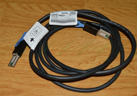 14083 Cáp cable IBM 3m SFF-8088 to SFF-8088, 8088-8088, External Mini SAS, external mSAS fru 39R6532 39R6531 39R6590