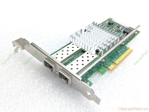 14161 Cạc mạng NIC Dell Intel X520-DA2 10GbE 2 Port FC SFP U810N FTKMT 0U810N 0FTKMT
