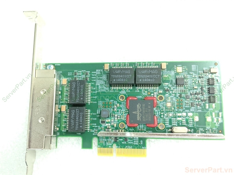 14167 Cạc mạng NIC IBM Broadcom NetXtreme I 1Gb 4 Port RJ45 fru 90Y9355 pn 90Y9354 opt 90Y9352 BCM5719