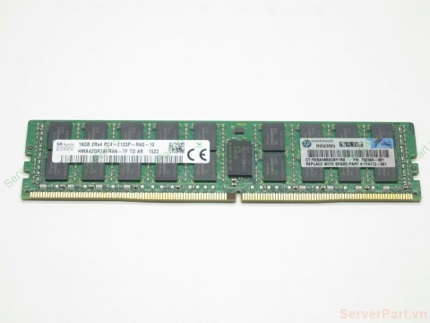 14171 Bộ nhớ Ram HP 16gb 2Rx4 PC4-2133P-R 752369-081 774172-001 726719-B21
