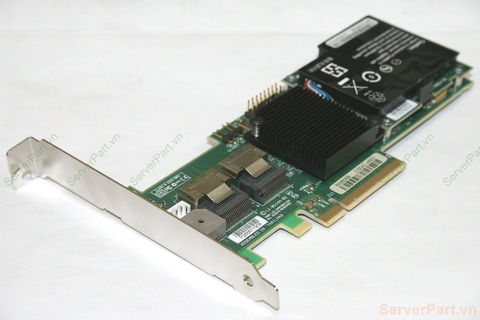 14573 Cạc Raid Card SAS LSI MR sas 8708EM2 2 port 8087 L3-01144