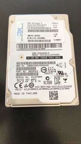 14587 Ổ cứng HDD sas IBM 1.2Tb 10k 2.5