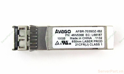 14636 Mô đun quang Module IBM Avago 10Gb FC SFP+ SR Transceiver 850nm pn 46N5368 AFBR-703SDZ-IB2