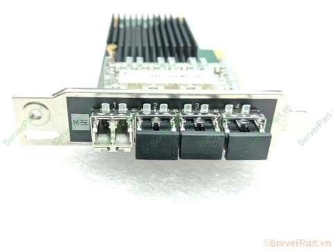 14885 Cạc HBA Card FC IBM V3700 V5000 v2 Adapter 16Gb 4 Port FC SFP fru 01EJ187 pn 01AC347