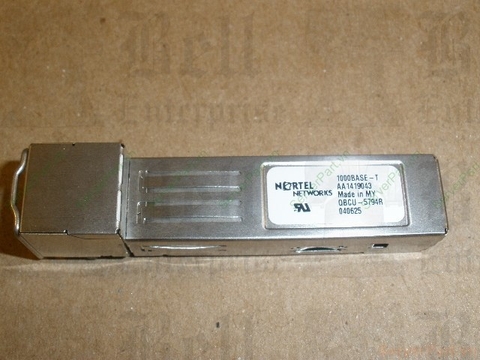 15269 Mô đun quang Module Nortel 1Gb RJ45 SFP Transceiver QBCU-5794R