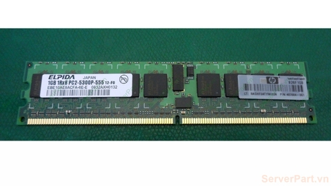 15406 Bộ nhớ Ram HP 1gb 1Rx8 PC2-5300P 487004-061 488608-001 483399-B21