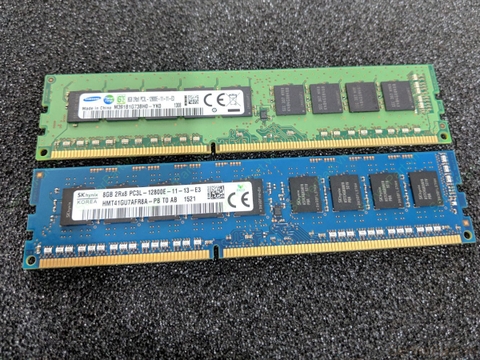 15555 Bộ nhớ Ram 8Gb 2Rx8 PC3L-12800E Samsung Skhynix