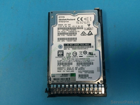 15656 Ổ cứng HDD sas HP 600gb 15k 2.5