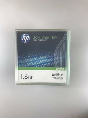 15740 Băng từ Cartridge HP LTO4 Ultrium 1.6TB Read Write Data Cartridge C7974A