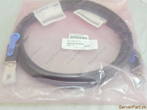 15883 Cáp cable IBM Lenovo 3 m Mini-SAS x4 to Mini-SAS x4, SFF-8088 to SFF-8088 fru 00RY377 pn 00RY375 opt 00WC018