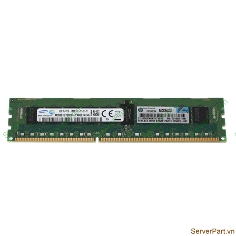 15901 Bộ nhớ Ram HP 8GB 1Rx4 PC3L-12800R DDR3-1600 735302-001 731656-081 731765-B21