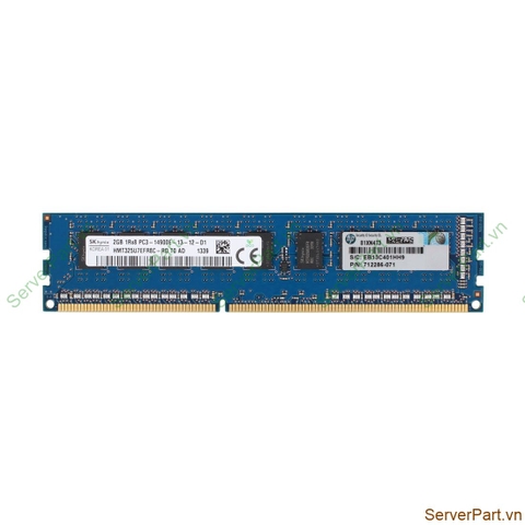 15905 Bộ nhớ Ram HP 2GB 1Rx8 PC3-14900E DDR3-1866 708631-B21 715269-001 712286-071