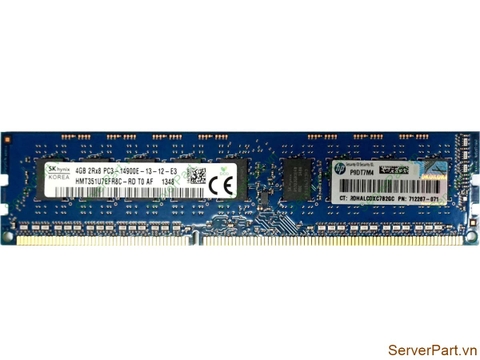 15907 Bộ nhớ Ram HP 4GB 2Rx8 PC3-14900E DDR3-1866 715270-001 712287-071 708633-B21