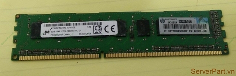 15911 Bộ nhớ Ram HP 2GB 1Rx8 PC3L-10600E DDR3-1333 664694-001 647656-071 647905-B21