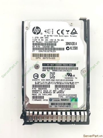 15937 Ổ cứng HDD SAS HP 1.2TB 10K 2.5