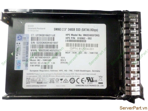 15961 Ổ cứng SSD SATA HP 240GB 2.5