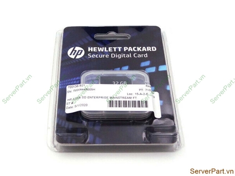 16122 Flash Media Kit HP 32GB SD Enterprise Mainstream 700136-B21 704501-001